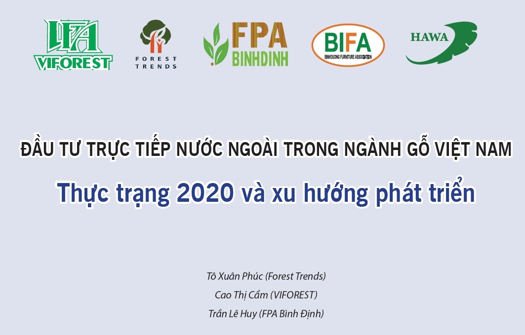 Đầu tư nước ngoài vào ngành gỗ Việt năm 2020
